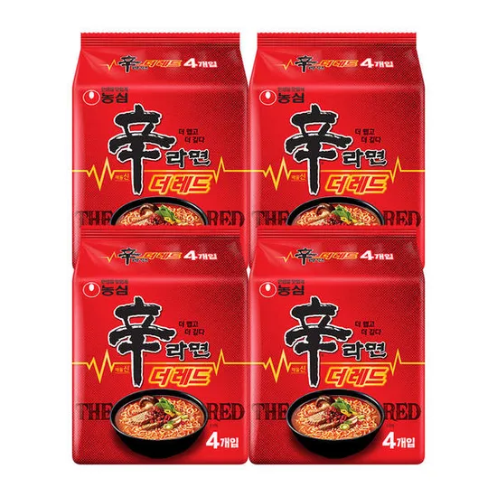 농심 신라면더레드 125g×16개