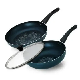 베이직 후라이팬 3종세트 후라이팬 28cm 궁중팬 28cm 유리뚜껑