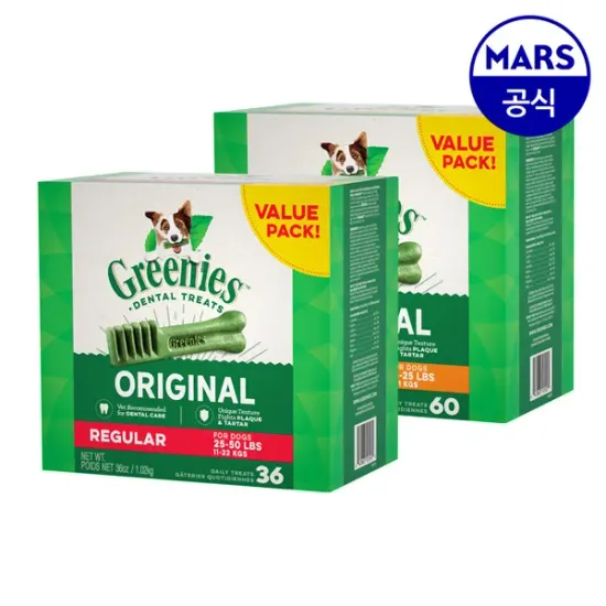 그리니즈 강아지 덴탈스틱 1.02kg