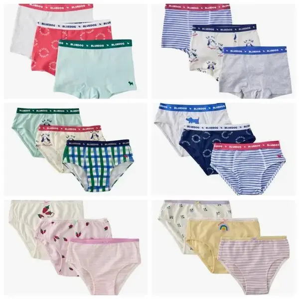 블루독 삼각/사각팬티 3종세트