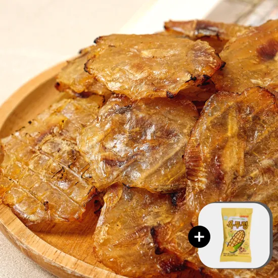 구운 동전쥐포 100g 4팩 유클