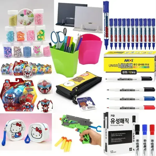 슬라임재료 12종 외 다양 2000원