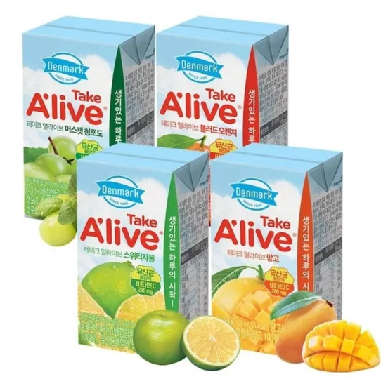 테이크얼라이브 4종 120ml*48개