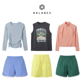 탑텐밸런스 래쉬가드 워터쇼츠