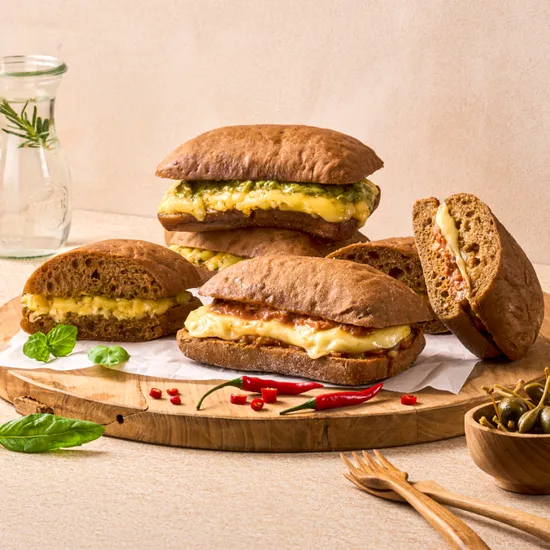 시티델리 치아바타/핫도그 샌드위치 4종 총 6개입