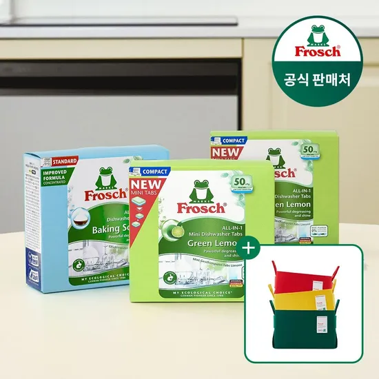 프로쉬 독일 식기세척기세제 50개입 미니2개 30개입1개