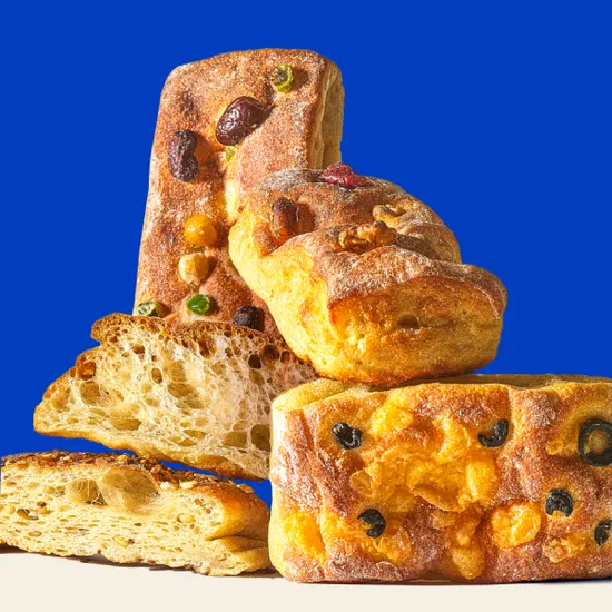 널담 저당 고단백 네모 바게트 90g 5종 10봉