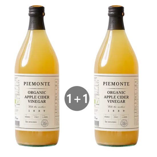 피에몬테 유기농 사과식초 1L 2개