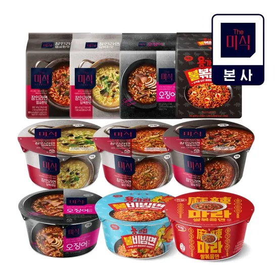 더미식 장인라면 맵싸한맛 12봉지