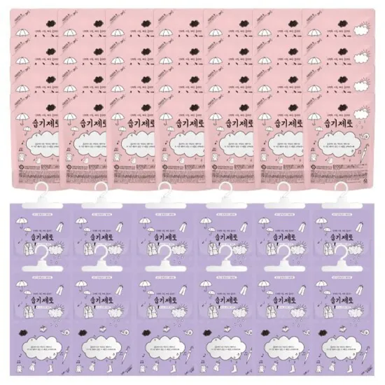 습기제로 제습제 스탠드형 28개 옷걸이형 12개 총40개