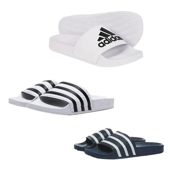 아디다스 아딜렛 화이트/네이비 1개