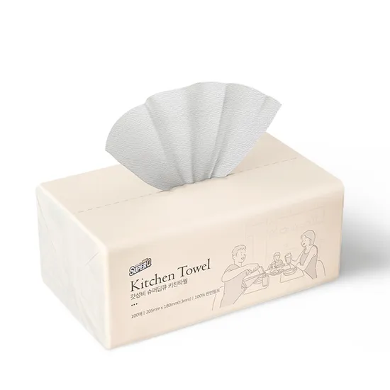 지앤티클린 뽑아쓰는 키친타올 100매 9팩