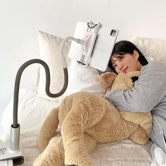 칼리아 침대 자바라 거치대 핸드폰 아이패드 탭