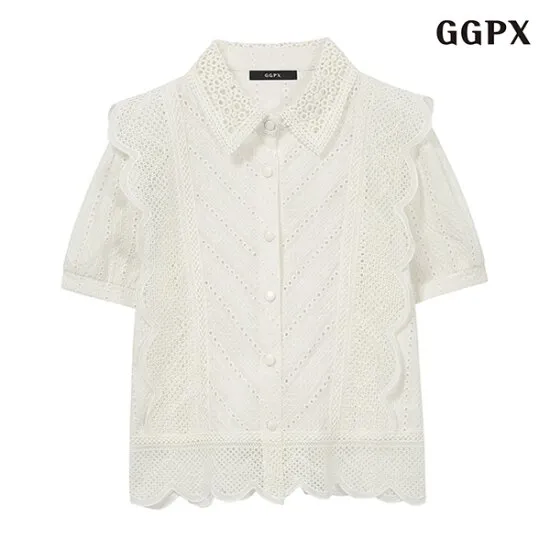 GGPX 레이스 카라 블라우스 18,970원