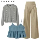 와이드핏 찰랑 팬츠 55-77