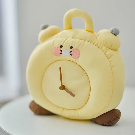 카카오프렌즈 춘식이 쿠션시계