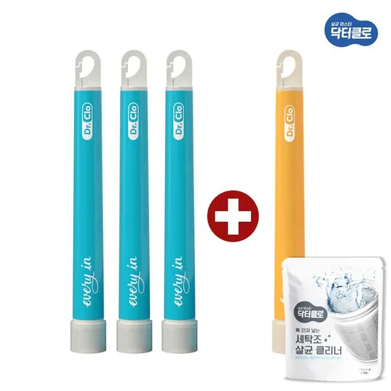닥터클로 탈취제 스틱 3+1 세탁조크리너 1개