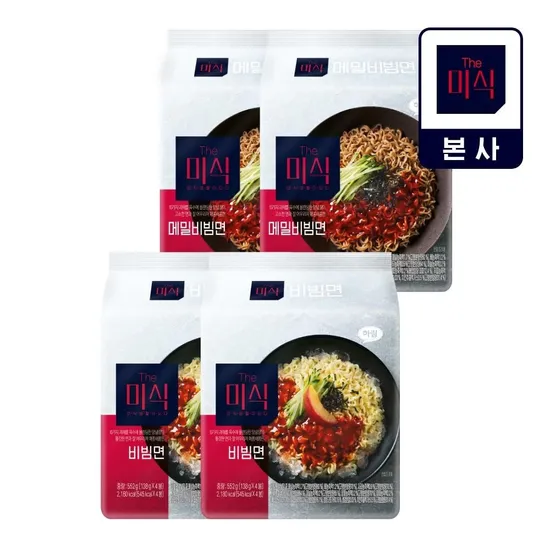 더미식 비빔면 138g 16개