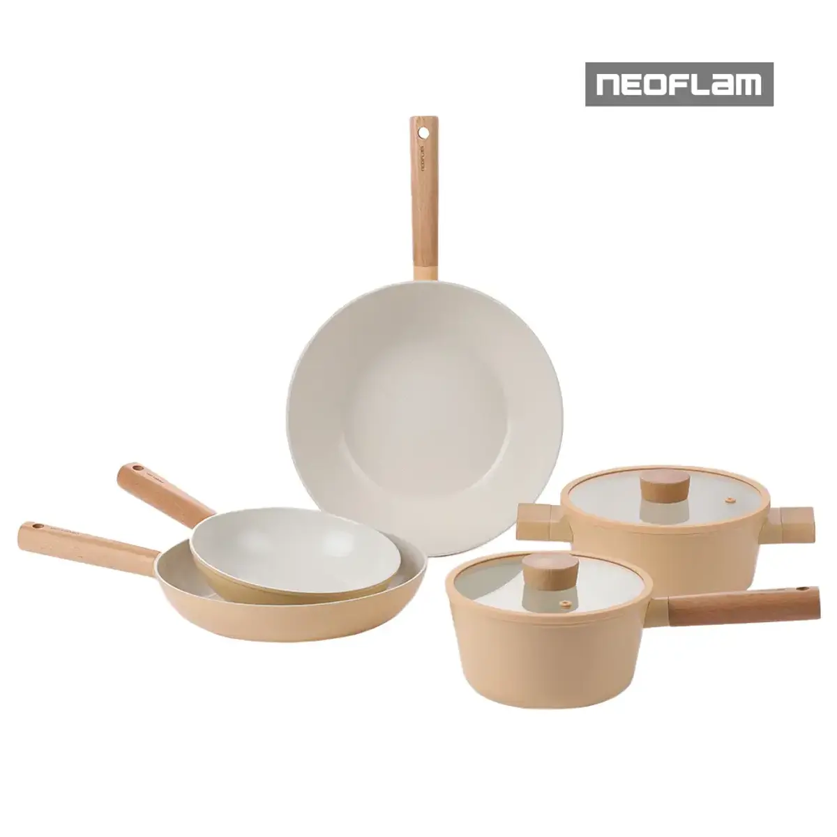 네오플램 IH 메이즈 세라믹 편수 양수 냄비 프라이팬 외 다양