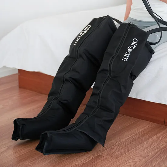 공기압 다리마사지기 4구 압박밴드