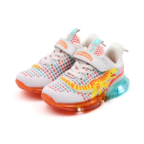 다이노솔즈 티렉스 에어 스퀘어 키즈 LED 운동화