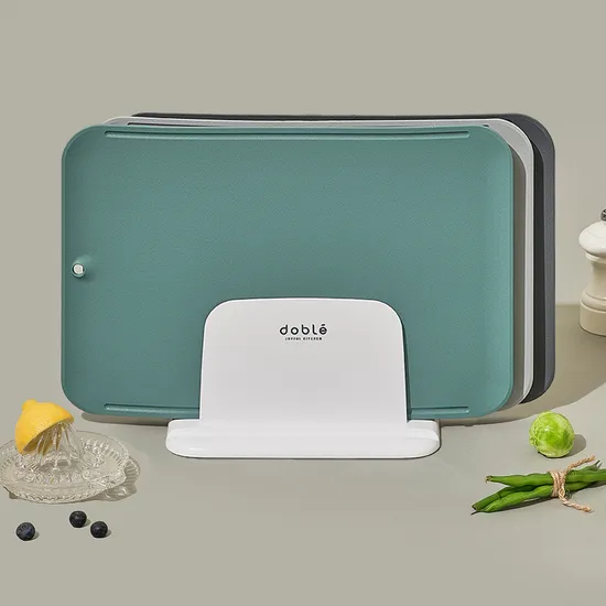 도블레 시그니처 향균도마 3종 도마거치대