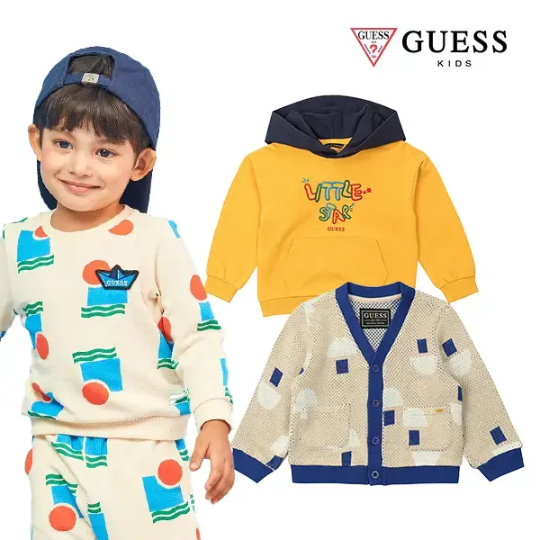 게스키즈 간절기 가을 티셔츠 맨투맨 팬츠 점퍼