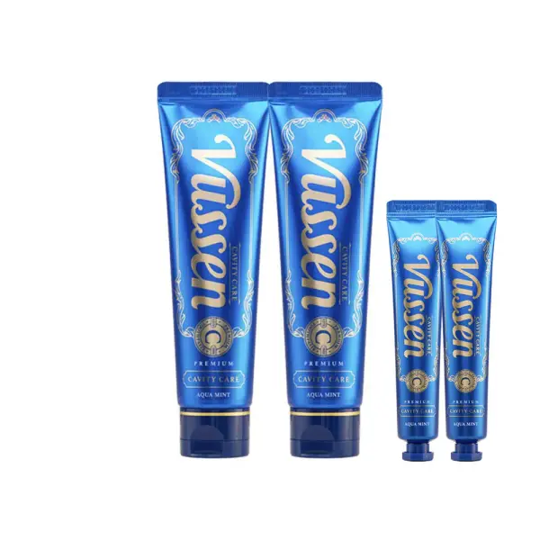 뷰센 충치케어 치약 120g 2개, 40g 2개