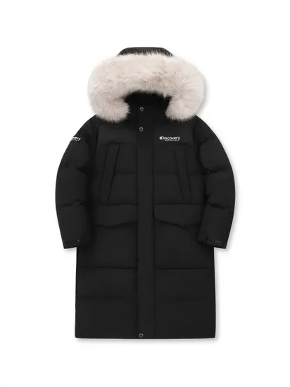 디스커버리 키즈 프리미엄 구스다운 롱패딩