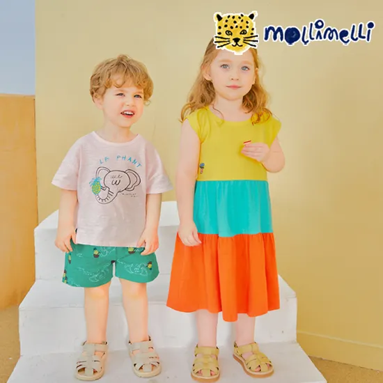 몰리멜리 여름시즌오프 상하복 원피스 팬츠 티셔츠