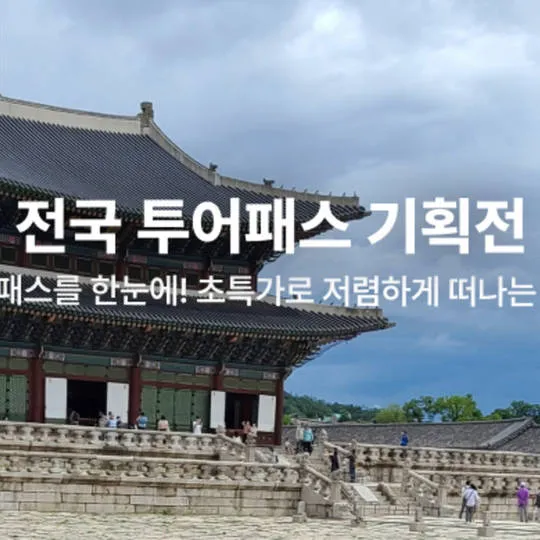 농촌투어패스 강원 충청 전라 경상권 24시간 14,900원