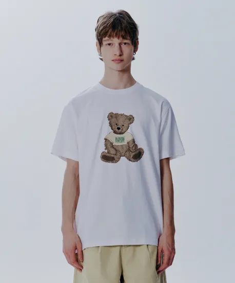 무신사) 마리떼 프랑소와 저버 두들 베어 티셔츠 30,720원