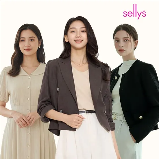 더블 세미크롭 린넨 자켓