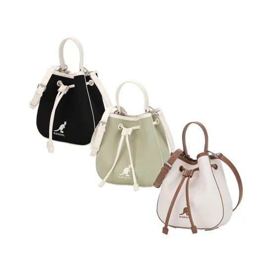 캉골 여성 듀오 캔버스 버켓백 34,030