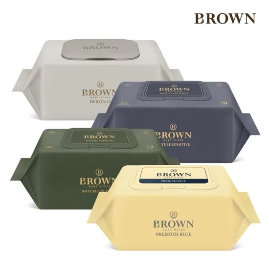 브라운 프리미엄 블루 72매 20팩
