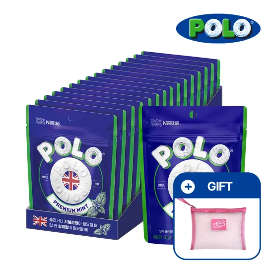 폴로 미니 파우치 30g 10개