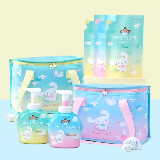 시나모롤 에디션 아이깨끗해 핸드워시 490ml 2개 450ml 2개