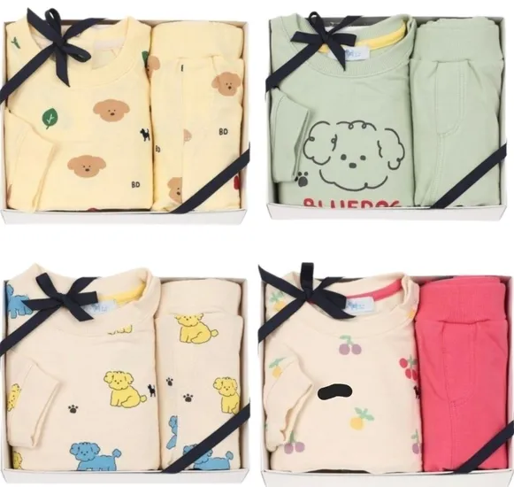 블루독베이비 강아지 상하세트