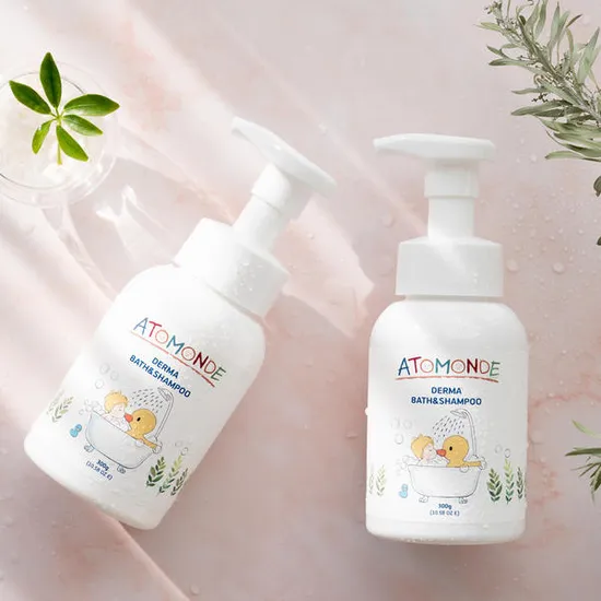 아토몽드 거품형 바스앤샴푸 300g 2개