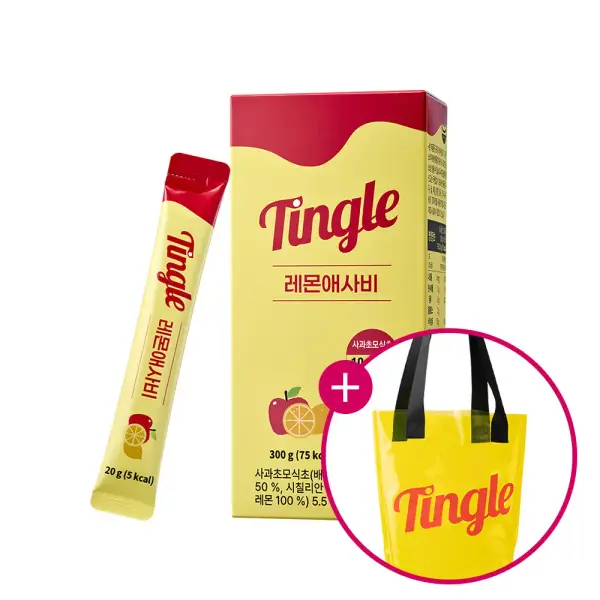 팅글 레몬애사비 스틱 20g X 30포 비치백