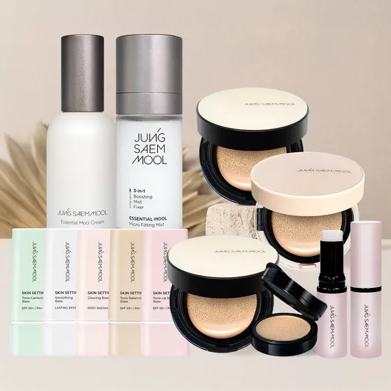 에센셜 스킨 누더 쿠션 본품+리필 세트