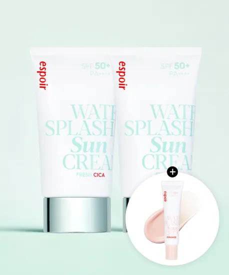 에스쁘아 워터스플래쉬 선크림 프레쉬시카 2개입