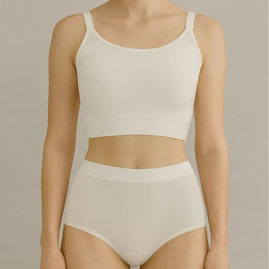 세컨스킨 심리스 브라팬티세트