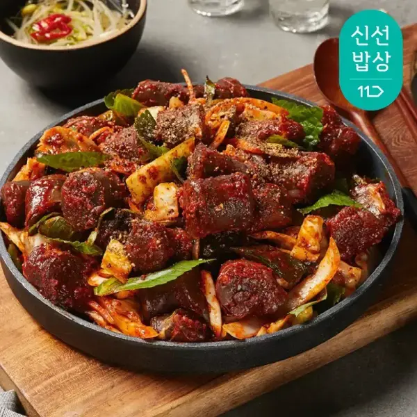 쿡솜씨 깻잎매콤순대볶음 2인분 외 밀키트
