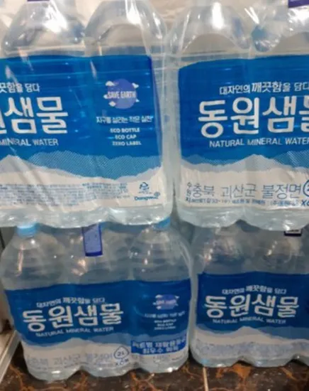 동원샘물 2L 6묶음