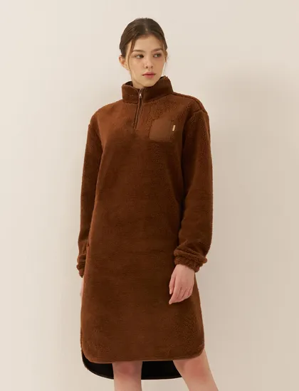 폰드그룹 에스프리 보아털 원피스