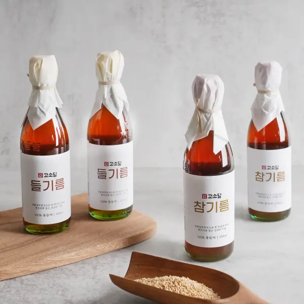 참기름 350ml 2병