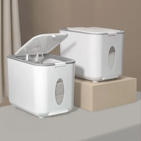 레토 원터치 밀폐 쌀통