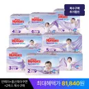 하기스 맥스드라이 에어 밴드 팬티 기저귀 2박스
