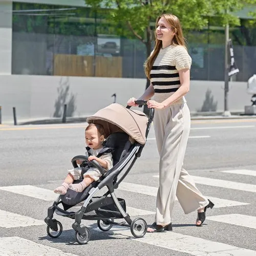 리안 프라임라이트 오토폴딩 휴대용 유모차